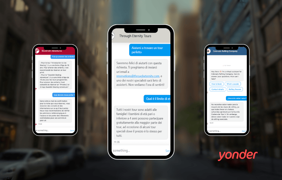 Yonder's Chatbot and Voice Agent speaks all languages 