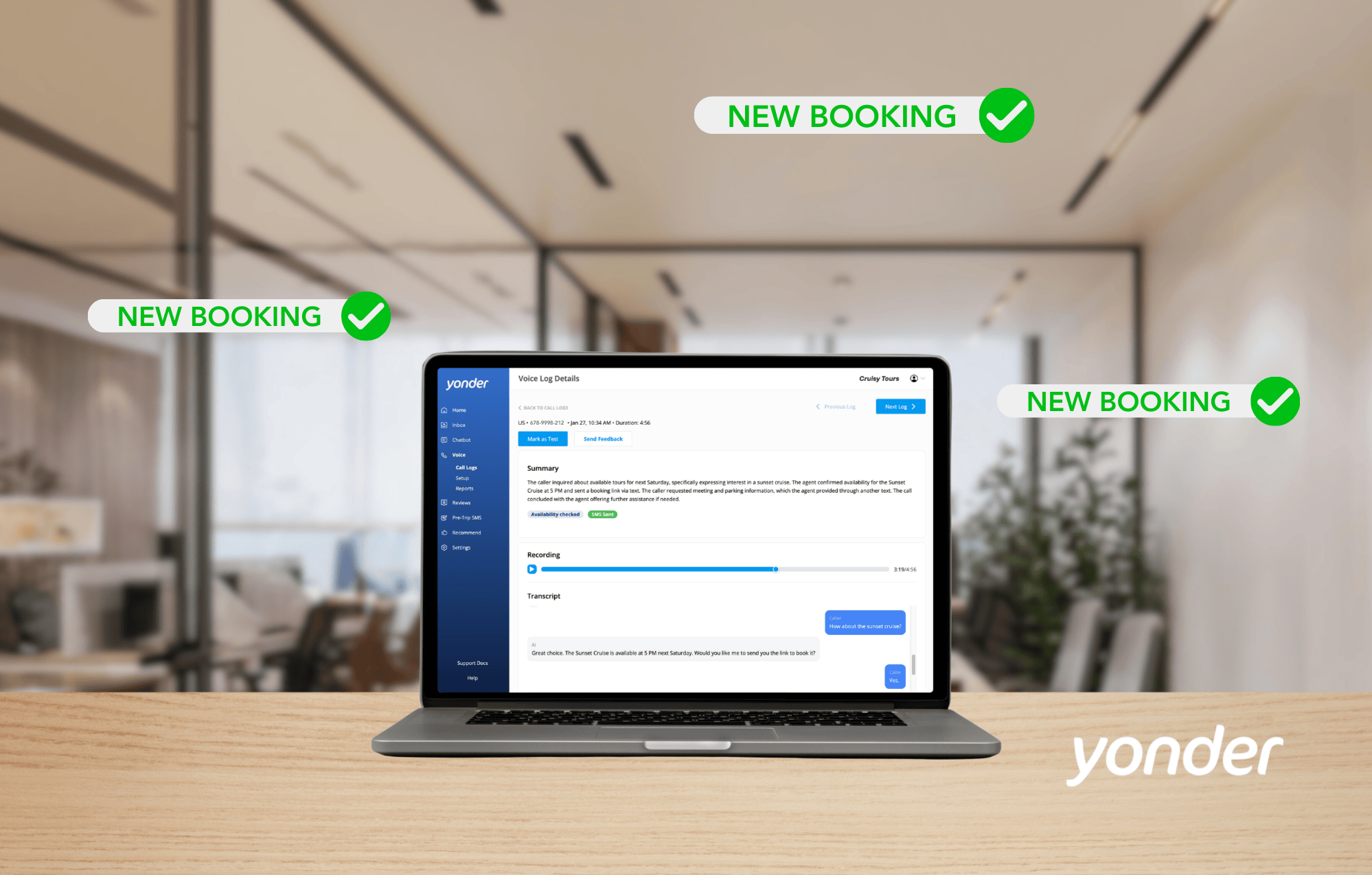Yonder's Voice Agents are saving time for tourism operators worldwide